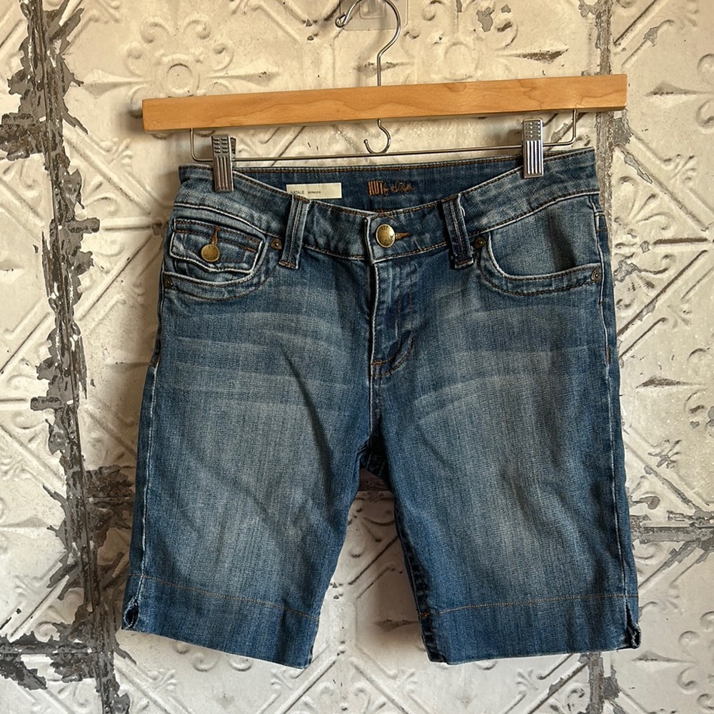 Blue Denim Shorts